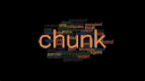 chunk synonym|Chunk Words .